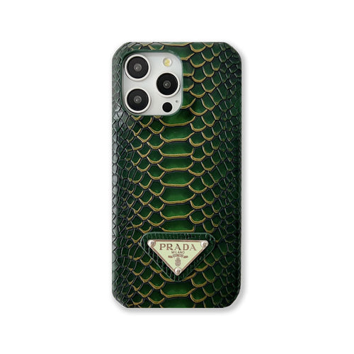 Classic PR phone case for iPhone green