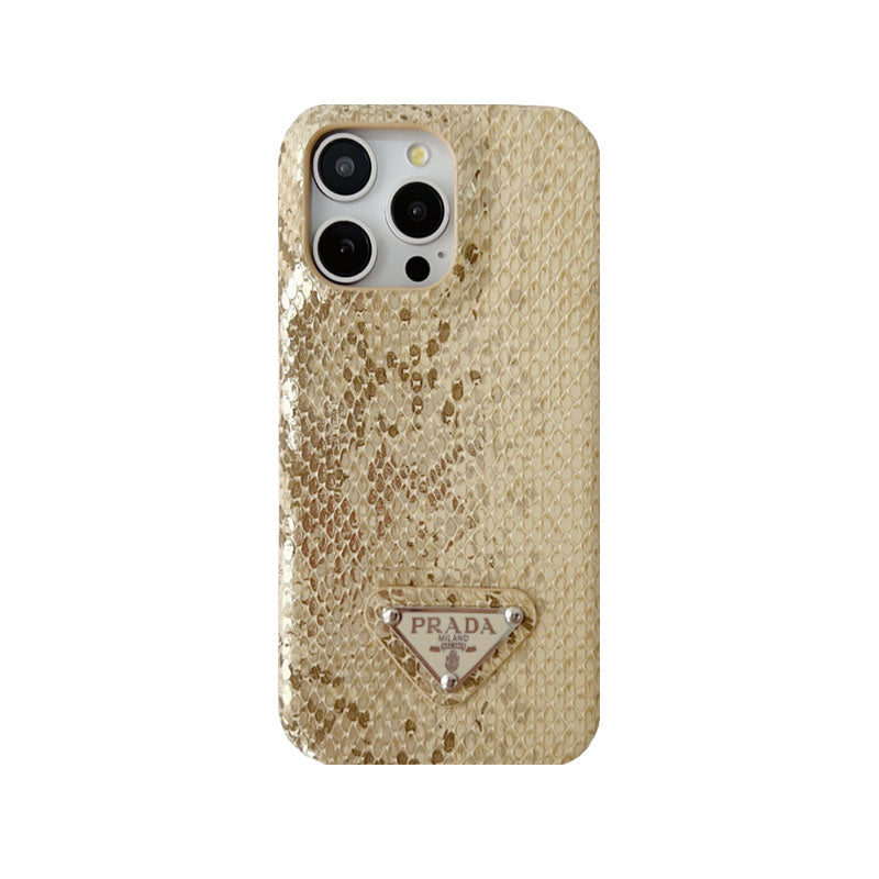 Luxury PR phone case for iPhone yellow
