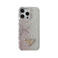 Luxury PR phone case for iPhone white