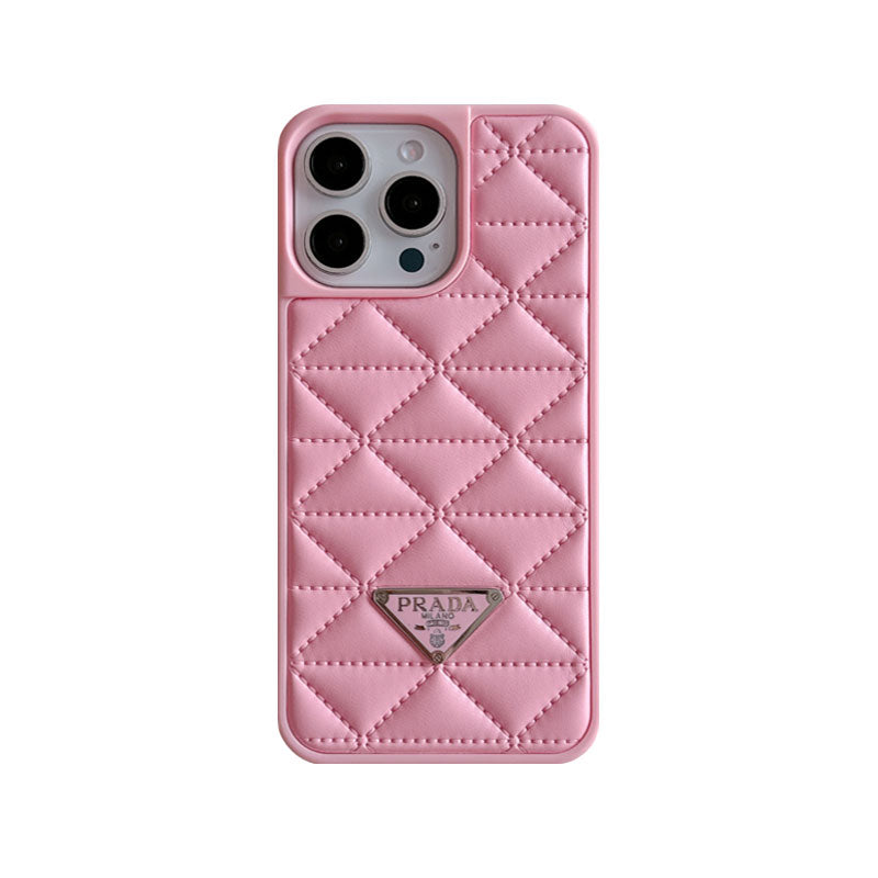 Classic PR phone case for iPhone pink