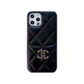 CC iPhone case with card holder black