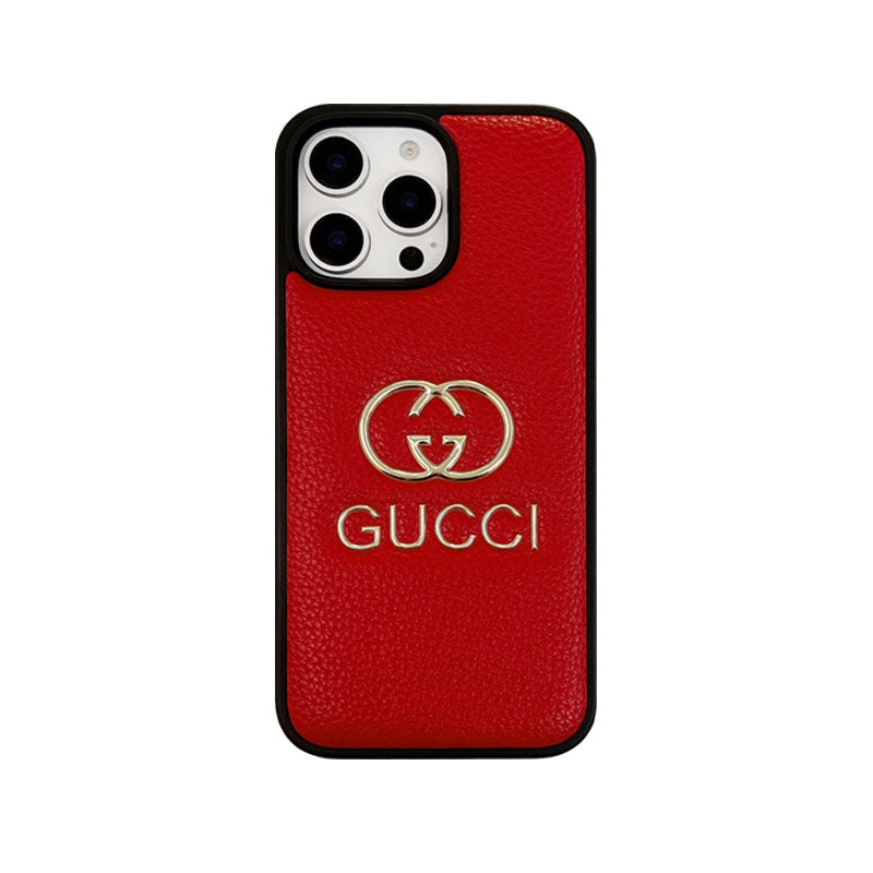 Premium leather luxury phone case