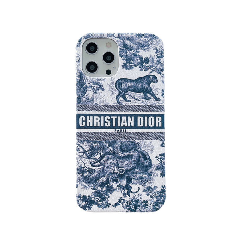 Sky blue CD iPhone case