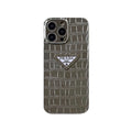 Luxury iPhone case silver