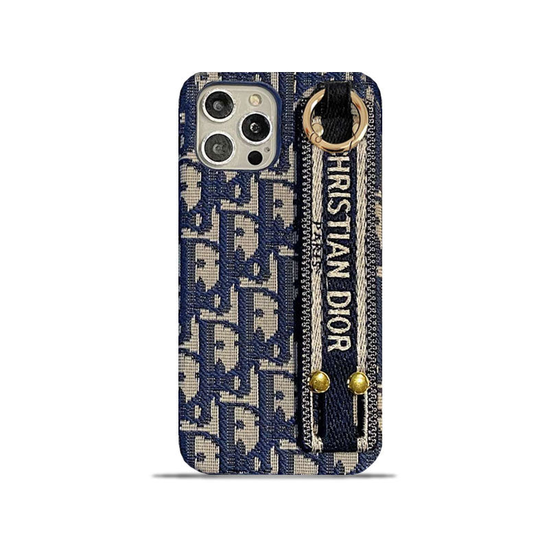 CD iPhone case blue