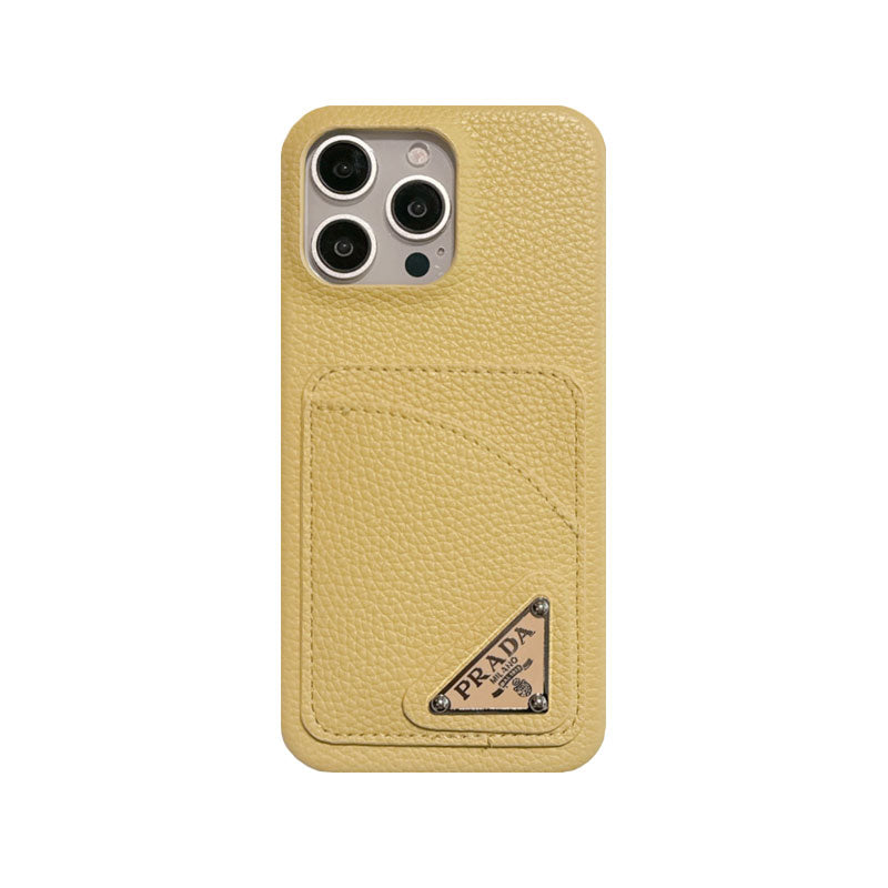 Luxury PR phone case with card holder