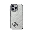 Luxury iPhone case white