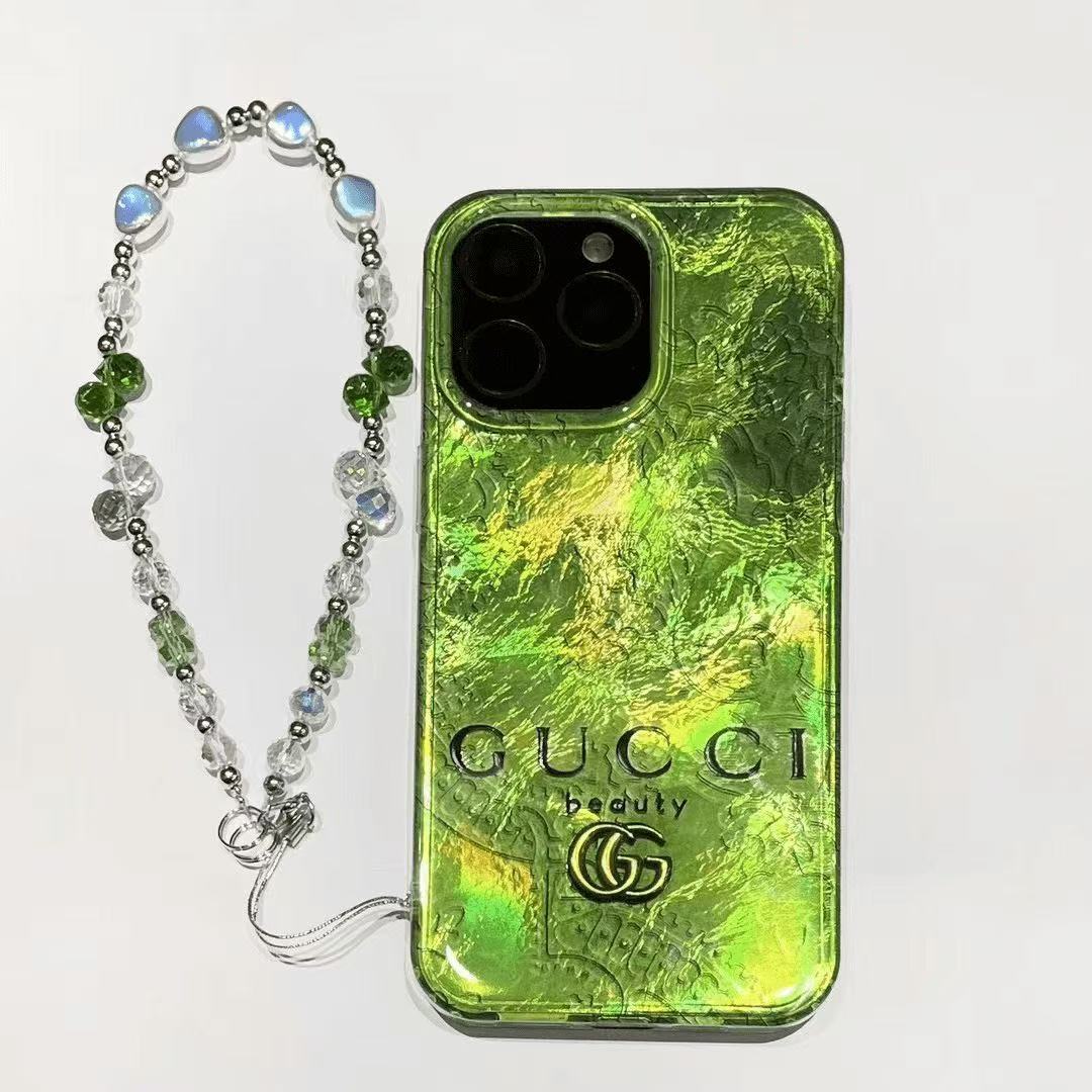 Luxury fluorescent green iPhone case