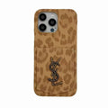 Vintage luxury phone case brown