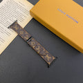 LV Apple Watch Band Brown Monogram