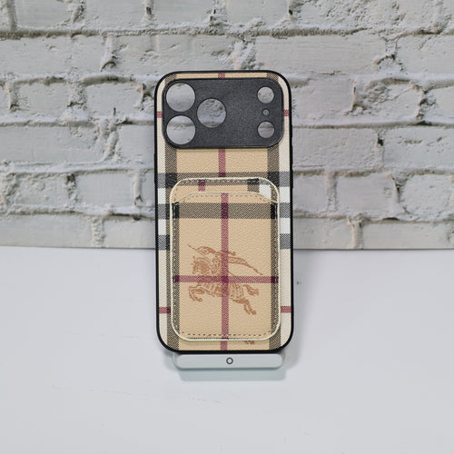 Bb Card Holder iPhone Case for 12-17 / Pro / Pro Max / Plus / Air