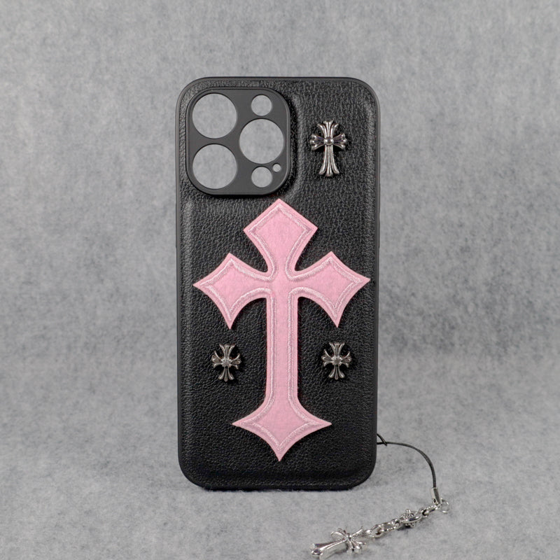 Chrome Hearts Cross Phone Case iPhone 11 12 13 14 15 Pro Max Plus