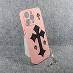 Chrome Hearts Cross Phone Case iPhone 11 12 13 14 15 Pro Max Plus