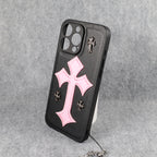 Chrome Hearts Cross Phone Case iPhone 11 12 13 14 15 Pro Max Plus