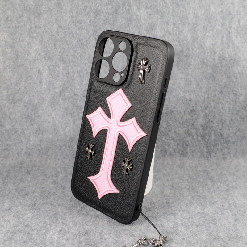 Chrome Hearts Cross Phone Case iPhone 11 12 13 14 15 Pro Max Plus