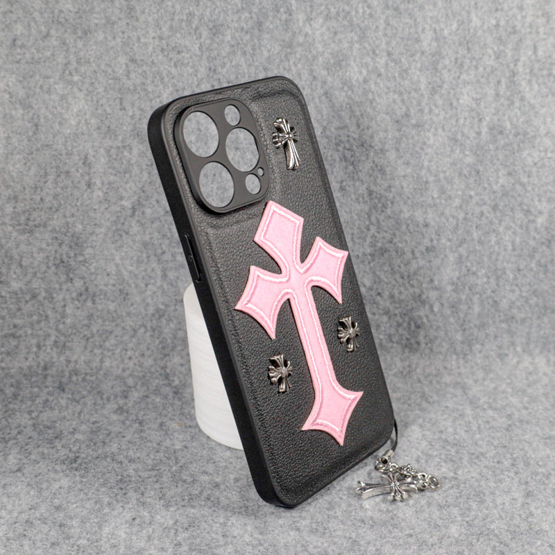 Chrome Hearts Cross Phone Case iPhone 11 12 13 14 15 Pro Max Plus