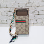 Coated Canvas GG Crossbody Wallet Case