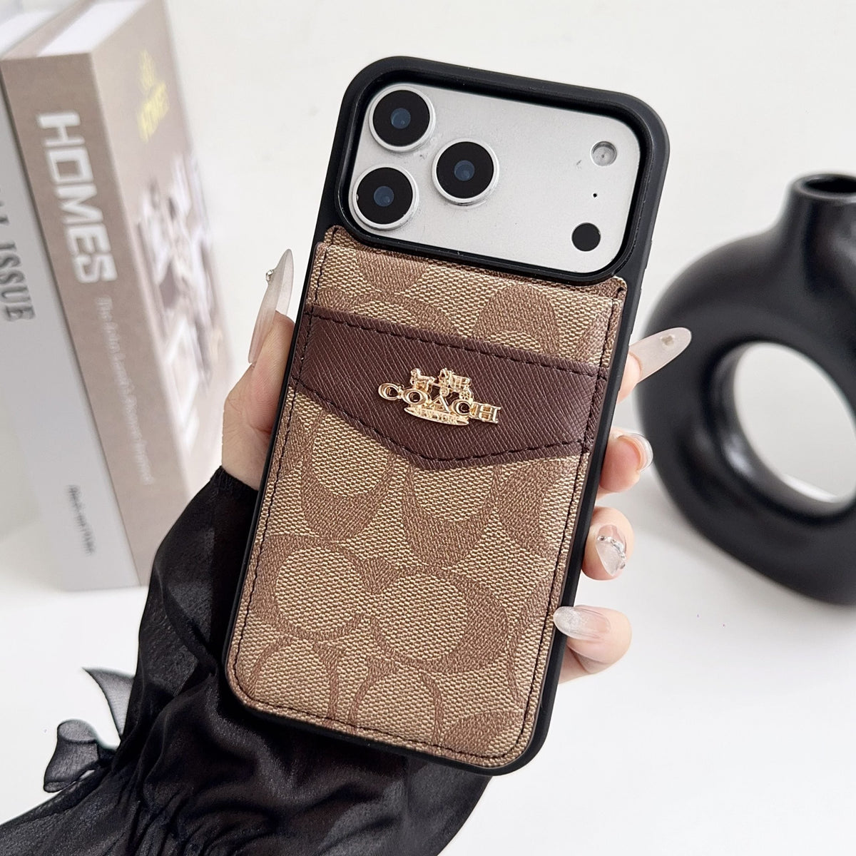 Card Holder Coach iPhone Case