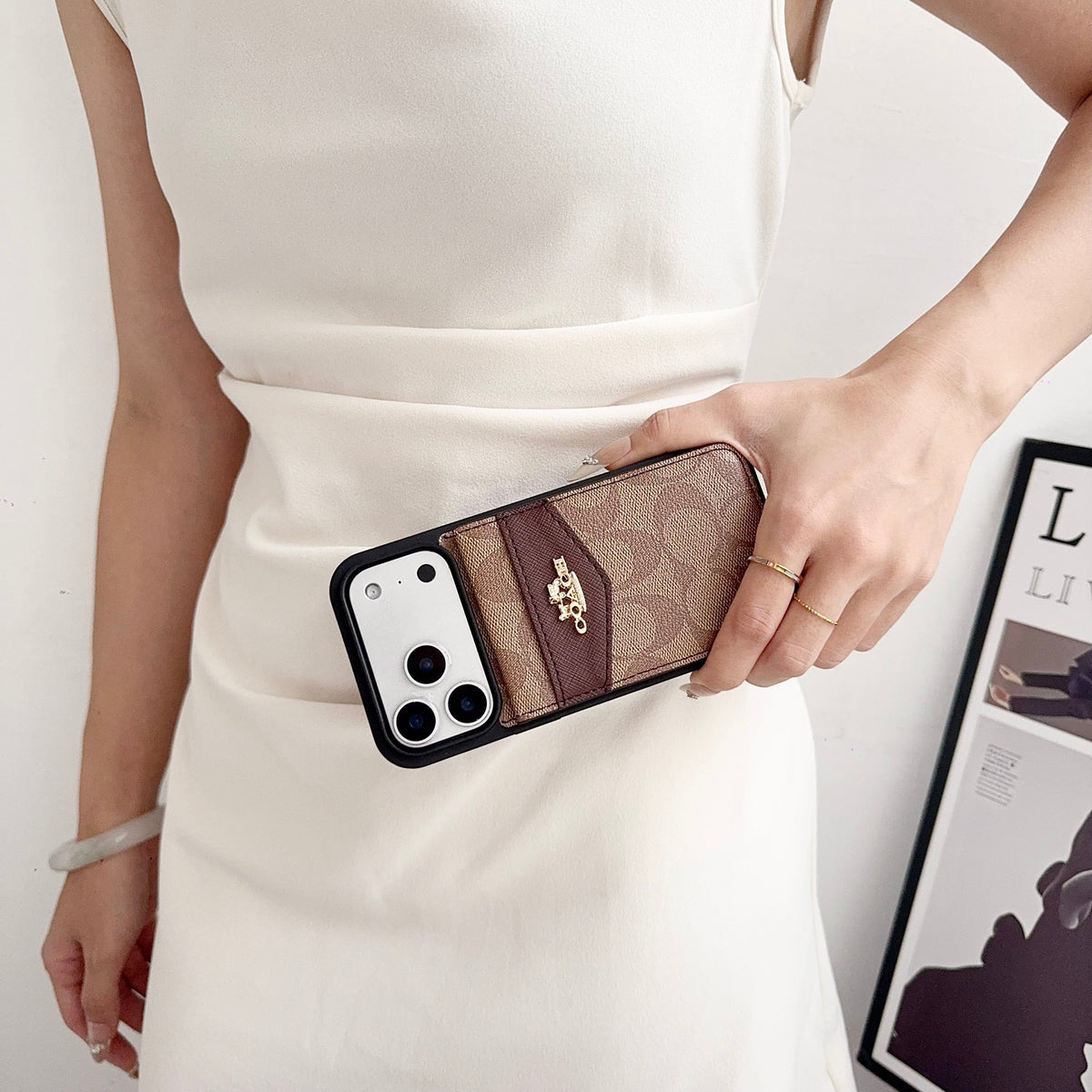 Card Holder Coach iPhone Case