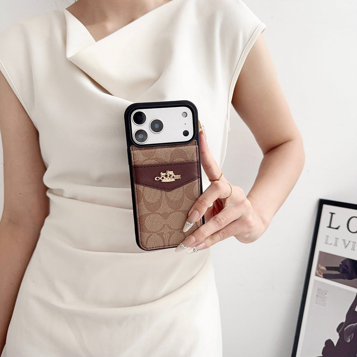 Card Holder Coach iPhone Case