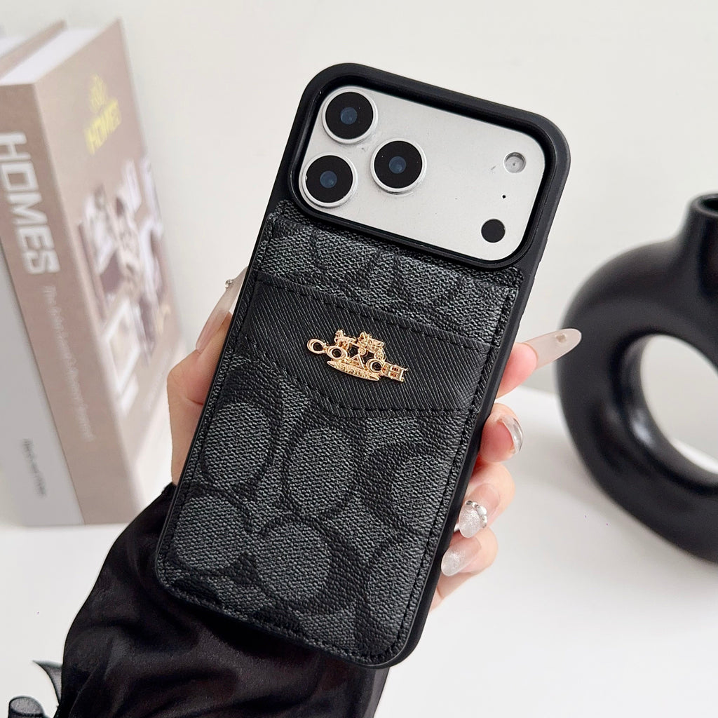 Card Holder Coach iPhone Case