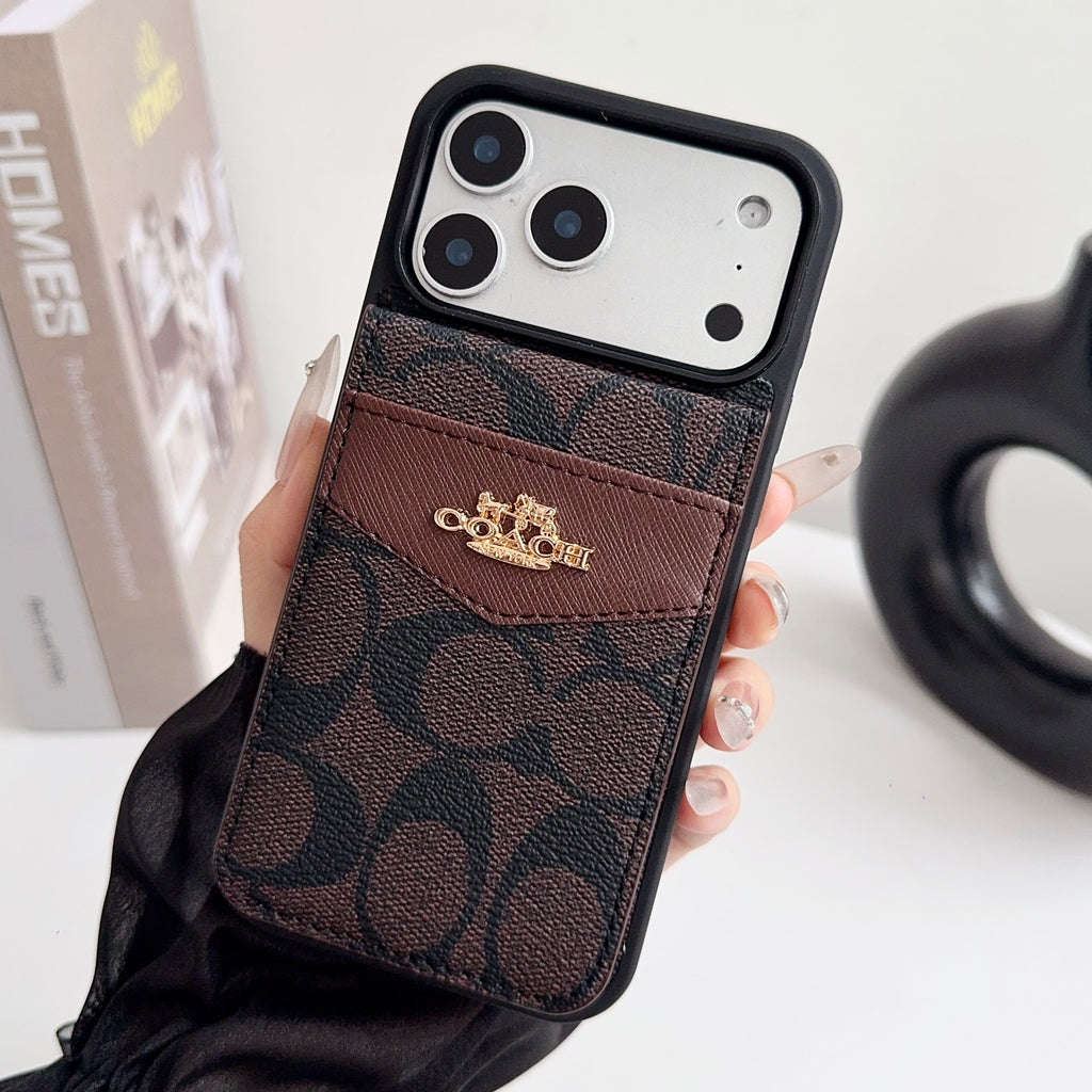 Card Holder Coach iPhone Case