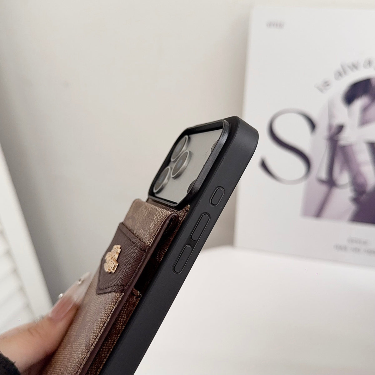 Card Holder Coach iPhone Case