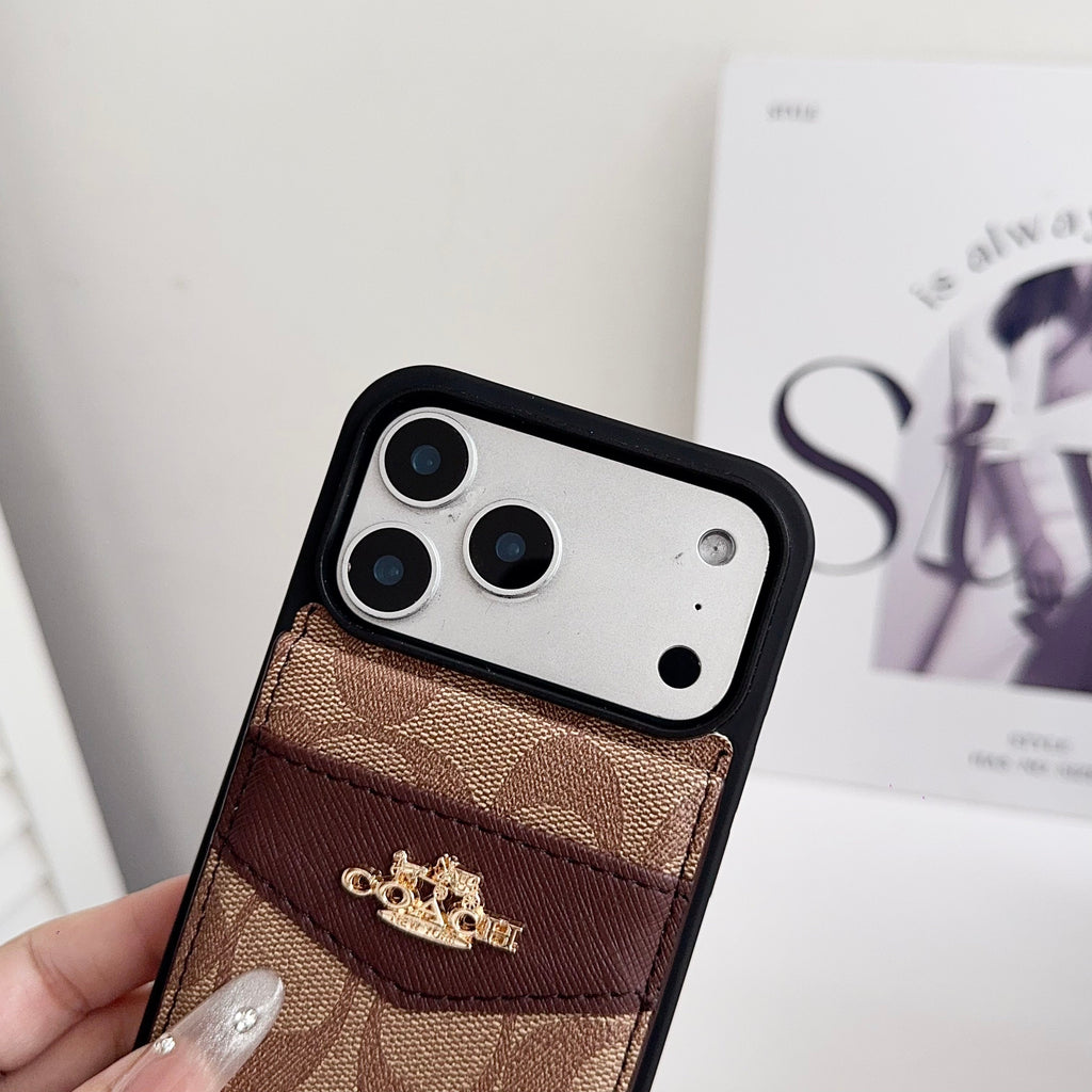 Card Holder Coach iPhone Case