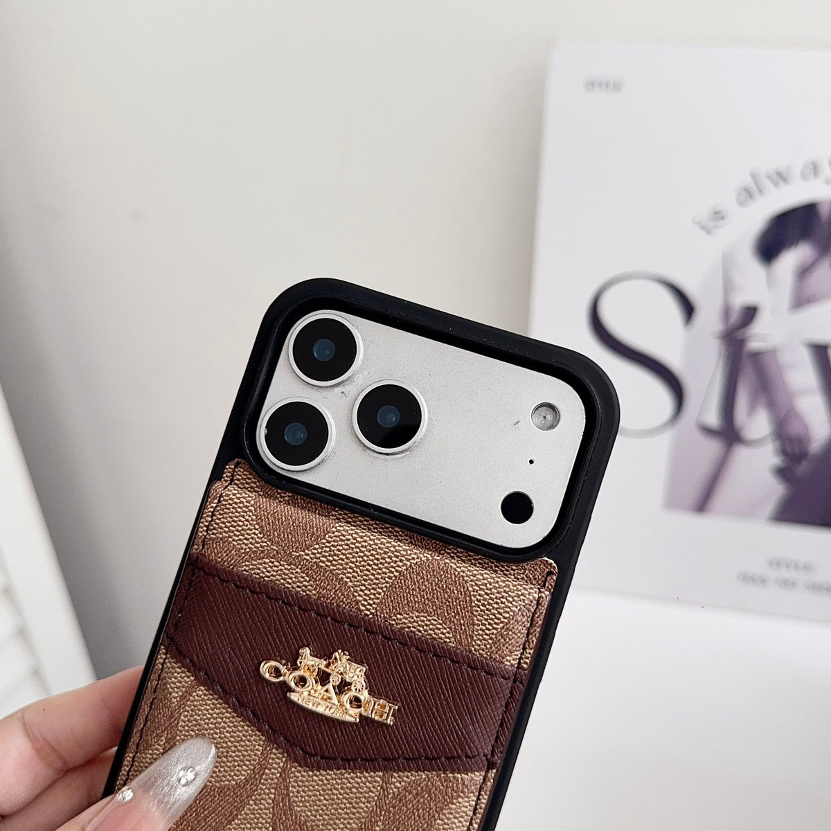 Card Holder Coach iPhone Case