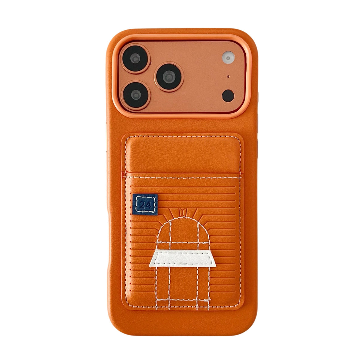Card Holder Hermes iPhone Case for iPhone 13-17 / Pro / Pro Max