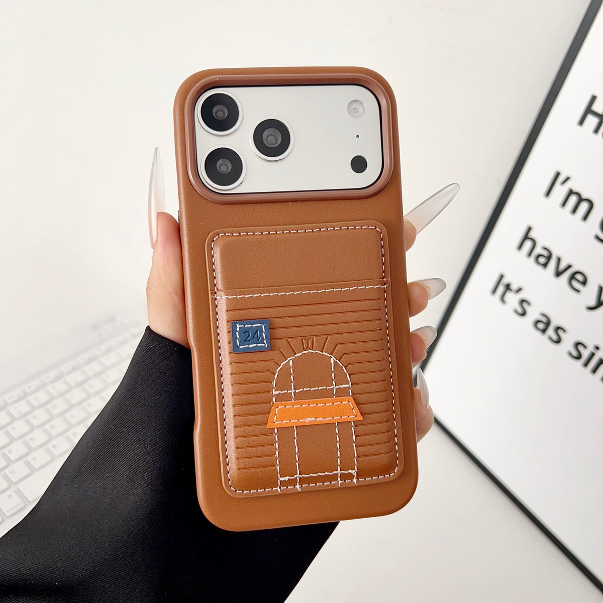Card Holder Hermes iPhone Case