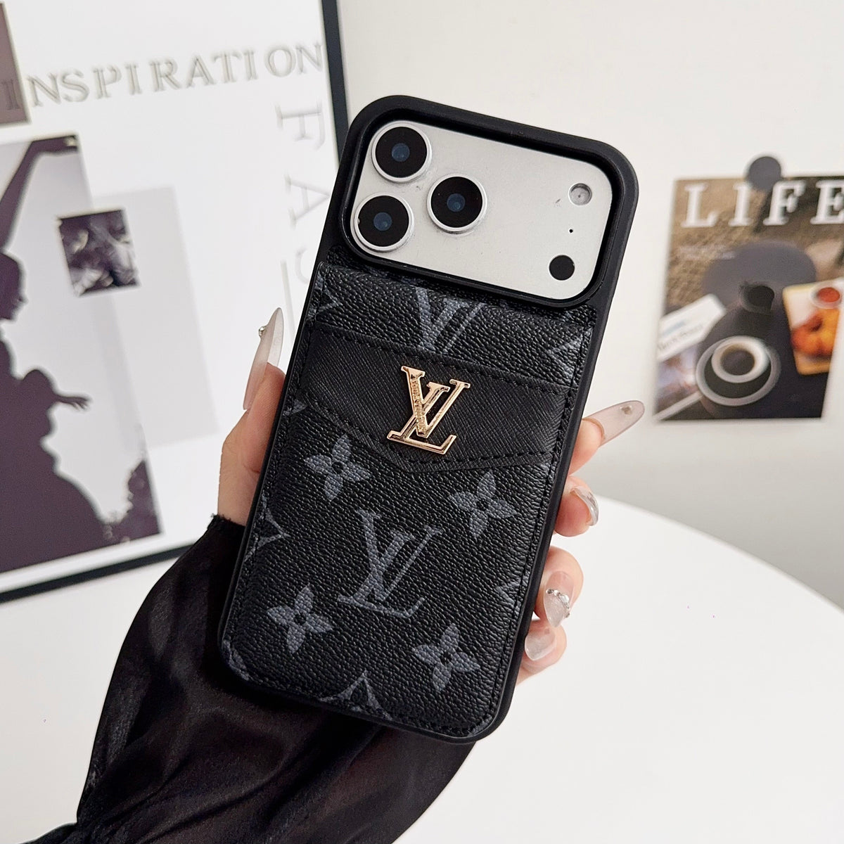 Folding Card Holder Louis V iPhone Case