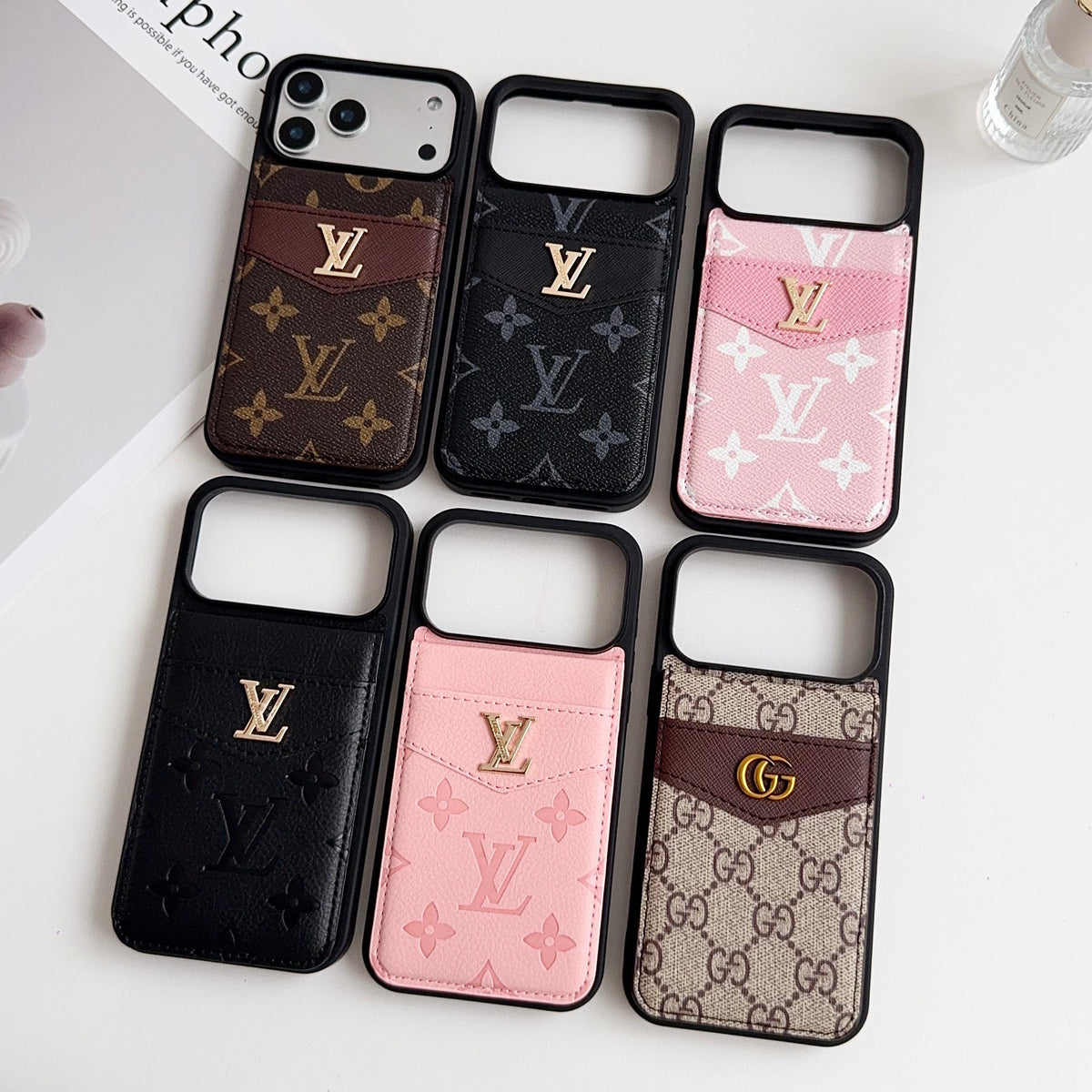 Folding Card Holder Louis V iPhone Case