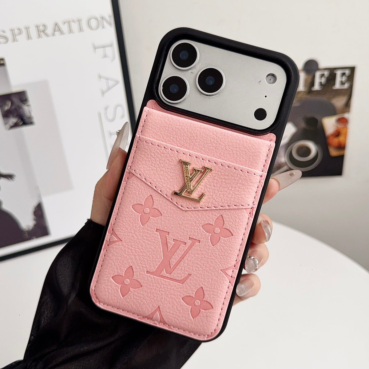 Folding Card Holder Louis V iPhone Case