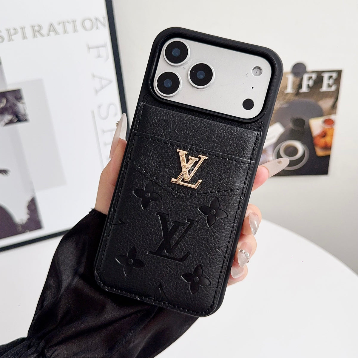 Folding Card Holder Louis V iPhone Case