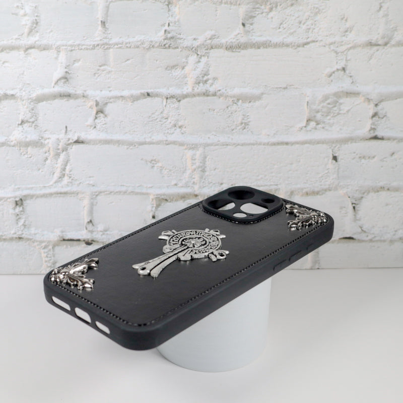 Chrome Hearts Phone Case iPhone 13 11 12 14 15 Pro Plus Series