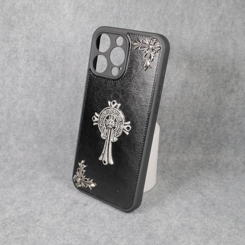 Chrome Hearts Phone Case iPhone 13 11 12 14 15 Pro Plus Series