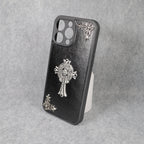 Chrome Hearts Phone Case iPhone 13 11 12 14 15 Pro Plus Series