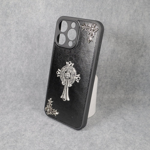 Chrome Hearts Phone Case iPhone 13 11 12 14 15 Pro Plus Series