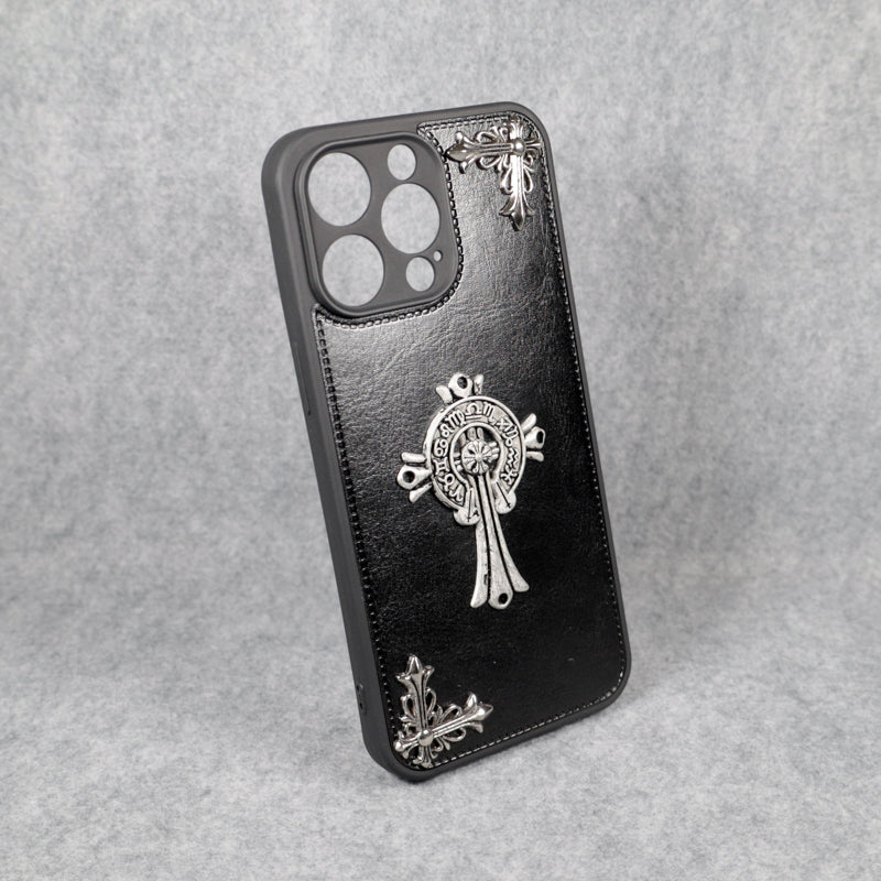 Chrome Hearts Phone Case iPhone 13 11 12 14 15 Pro Plus Series