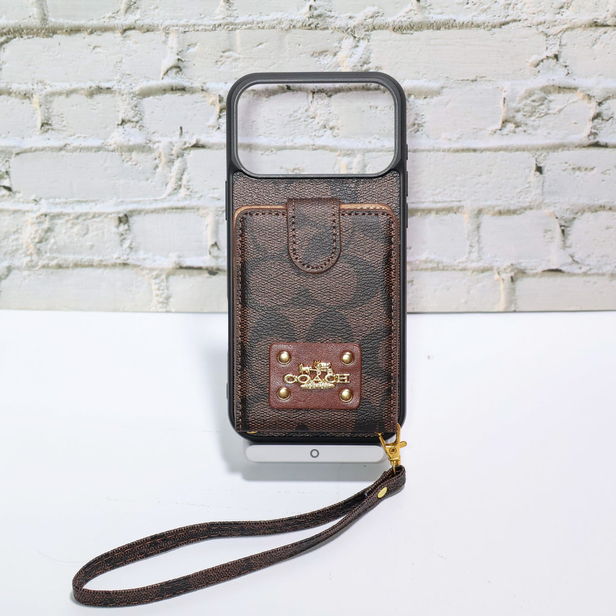 Coach Card Holder Case iPhone 12-17