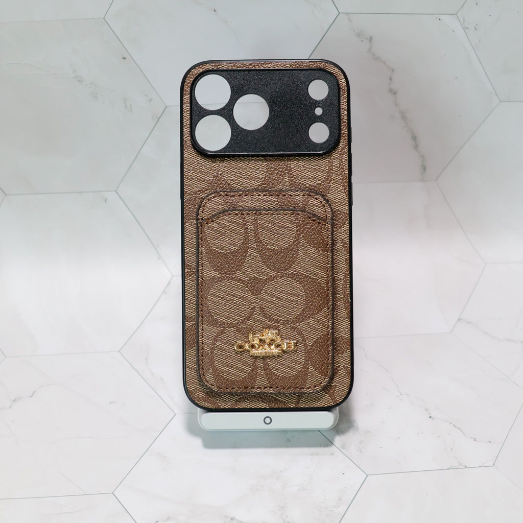 Coach Card Holder Phone Case