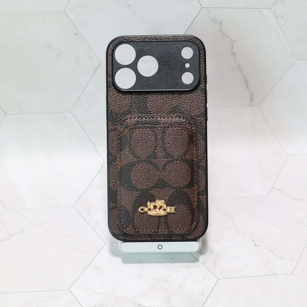 Coach Card Holder Phone Case