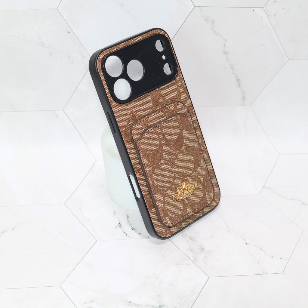 Coach Card Holder Phone Case