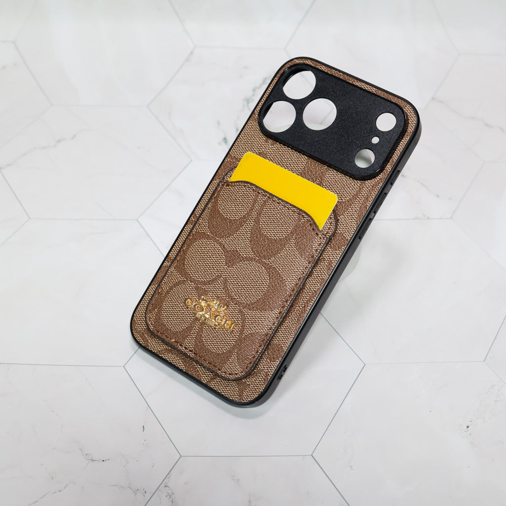 Coach Card Holder Phone Case