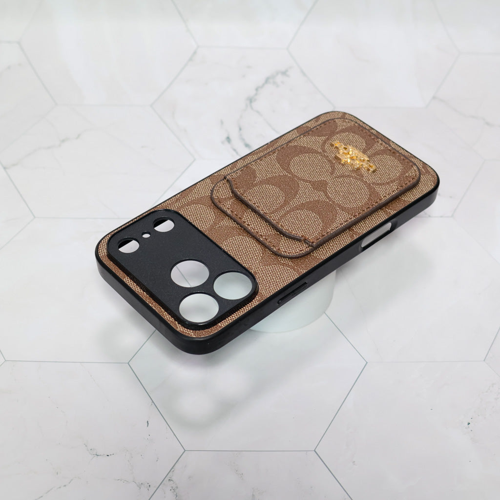 Coach Card Holder Phone Case
