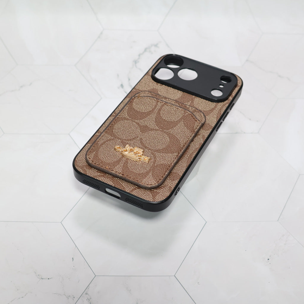 Coach Card Holder Phone Case