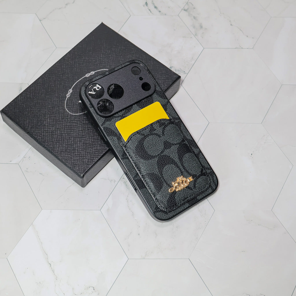 Coach Card Holder Phone Case