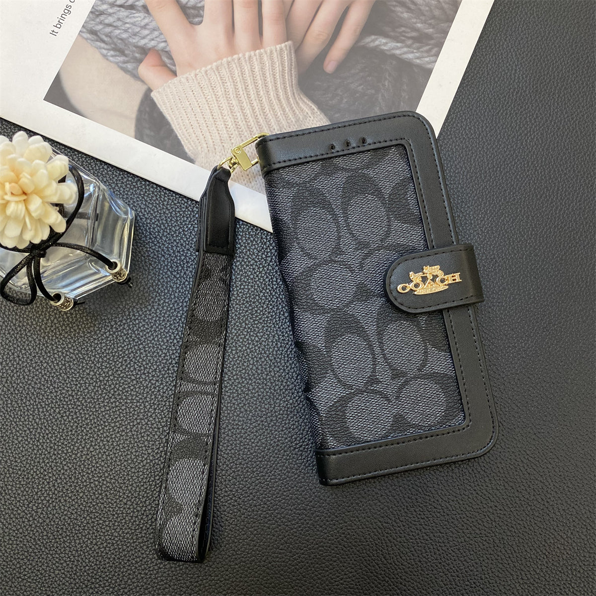 Coach Wallet iPhone Case
