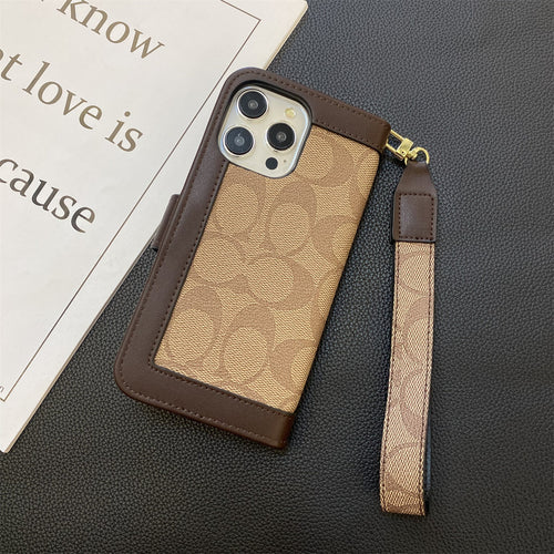 Coach Wallet iPhone Case for 12-16 Pro Max Plus Series